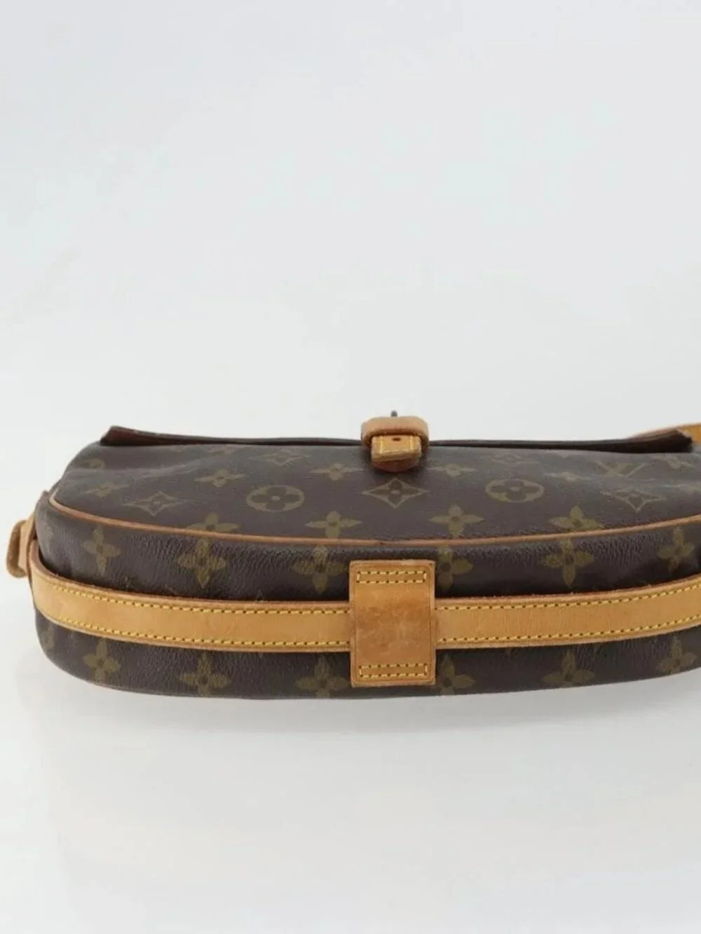 LOUIS VUITTON Monogram Jeune Fille MM Shoulder Bag M51226 LV Auth 188422